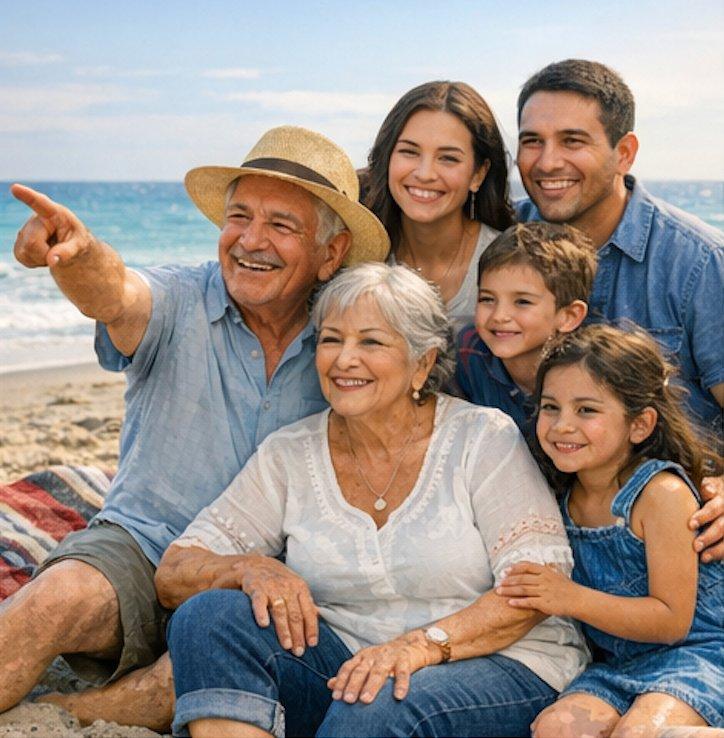 Familia multigeneracional